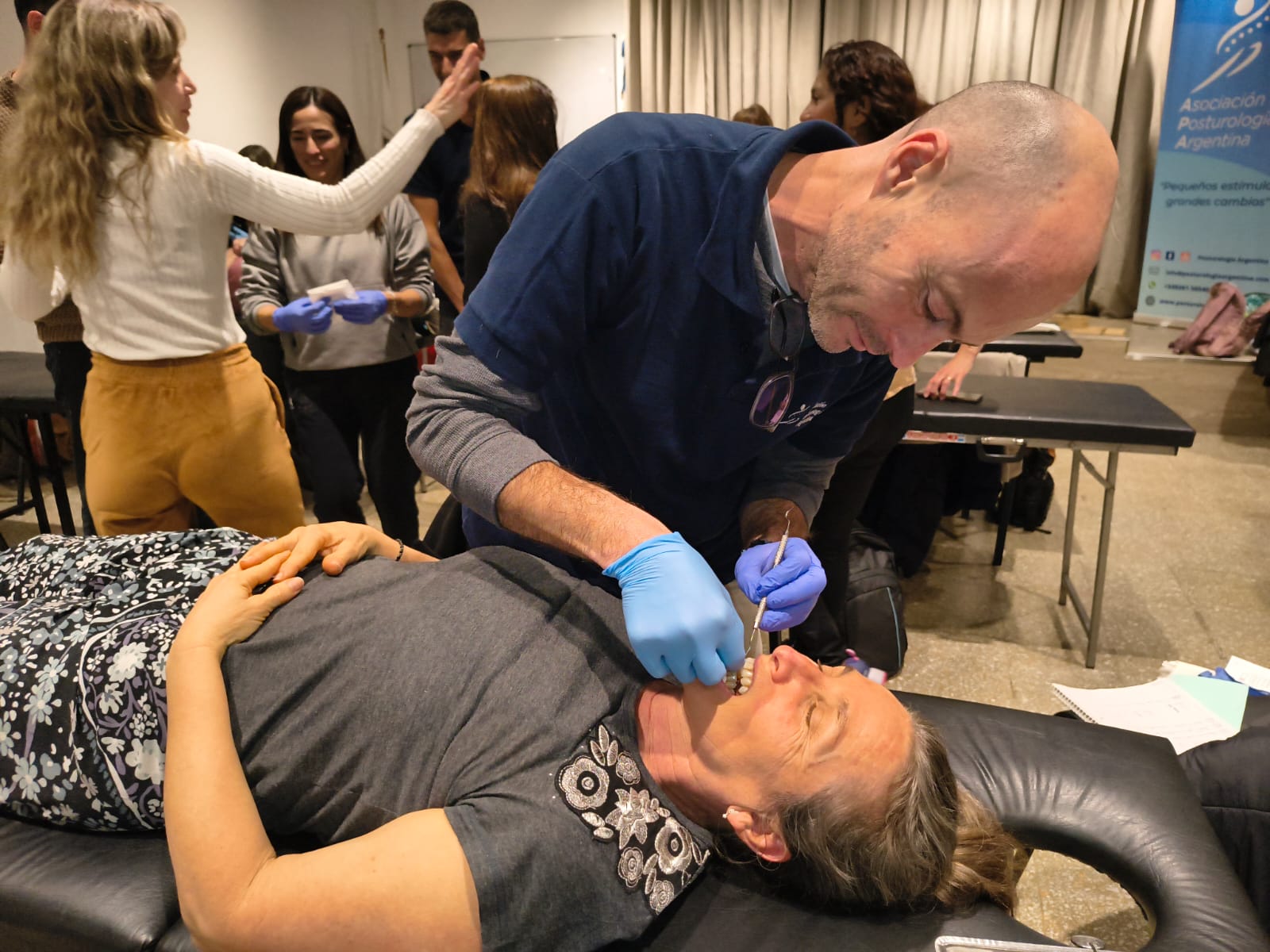 Práctica clínica del sistema estomatognático durante el curso